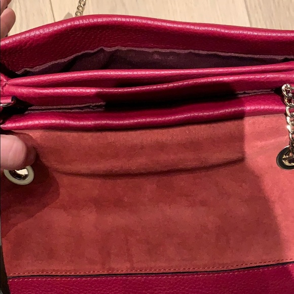 Lanvin Red Leather Crossbody Bag - Picture 6 of 6